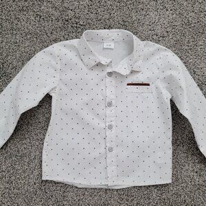 Toddlers Unbranded Long Sleeve Button Down Shirt 2-3T- Bundle Only